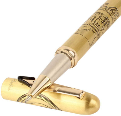 Oculus Constancy 5006 Engraved Harmandir Sahib on Brass Body Metal Roller Ball Pen(Ink Color - Blue)