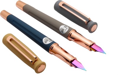 Ledos Set Of 2 Luoshi Sailstar Velvet Fountain Pen(Pack of 2, Converter System)
