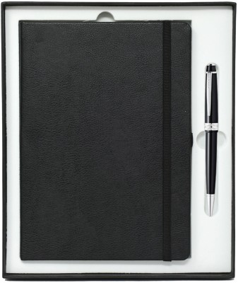 CROSS Bailey Light Notebook + Pen Gift Set(Pack of 2, Black)