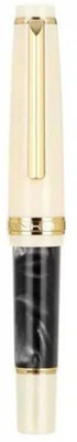 Gold Leaf Jinhao 82 Mini Fountain Pen Extra Fine Nib(Marble Black). Fountain Pen(Ink Color - Multiple Color)
