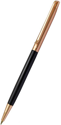 UJJi Sleek Design Twist Mechanism Metal Ball Pen(Ink Color - Blue )