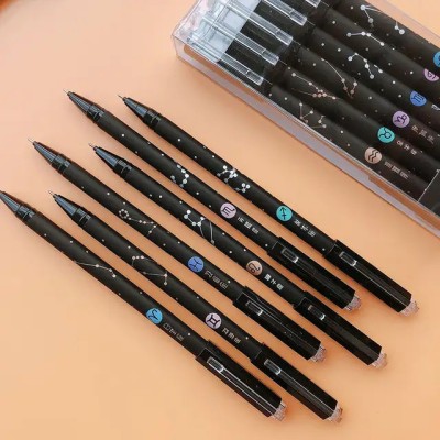 Triple T Erasable Gel Pen Gift Pen Friction Pen for Kids (Pack of 6) Gel Pen(Pack of 6, Blue)