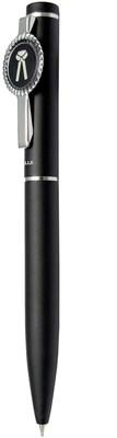 UJJi Advocate Logo Matte Black Metal Ball Pen(Ink Color - Blue)