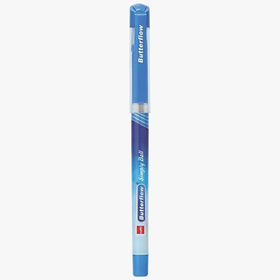 Cello Butterflow Simply Ball Pen(Pack of 20, Ink Color - Blue)