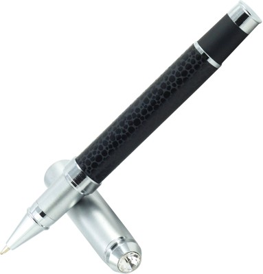 auteur Zen Black Color Premium Signature Series , Metal Body , Executive Silver Trims Roller Ball Pen(Blue)