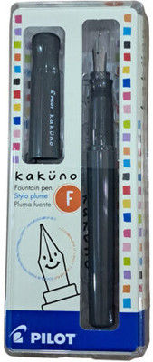 PILOT KAKUNO GREY FOUNTAIN PEN – FINE NIB Fountain Pen(Ink Color - Blue)