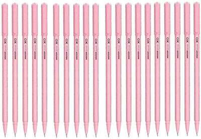 HAUSER Hauser Ball Pen(Pack of 20, Ink Color - Red)