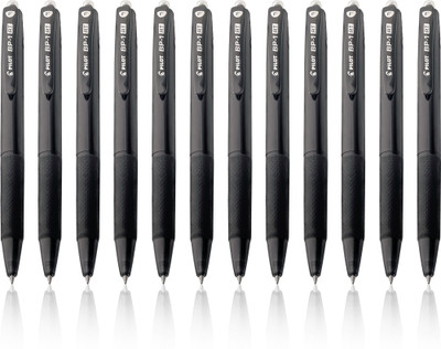 PILOT Bp1RT Ball Pen(Pack of 12, Ink Color - Black)