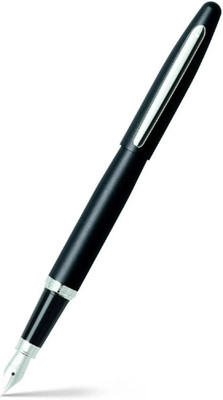 SHEAFFER 9405 VFM Matte Black With Chrome-Plated Trim Premium (Fine Nib) Fountain Pen(Ink Color - Black)