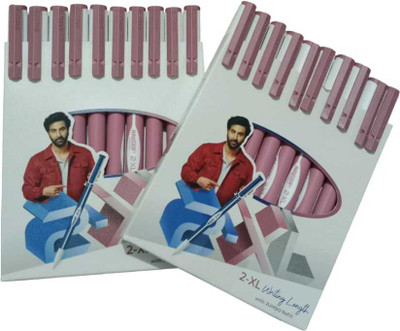 Hauser Germany 2 Ball Pen(Pack of 20, Ink Color - Red)