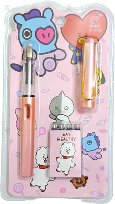 Paper Bear NA Fountain Pen(Ink Color - Blue)