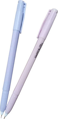 skuvydu Stylish Blue Pen Ball Pen(Pack of 10, Ink Color - Blue)