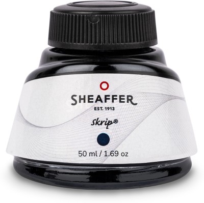 SHEAFFER Skrip (50 Ml) Blue Black Ink Colour Ink Bottle(Ink Color - Black, Blue)