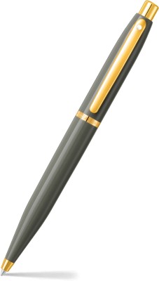 SHEAFFER VFM | E9427 Light Grey With PVD Gold Trim | Premium Ball Pen(Ink Color - Black)