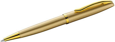 Pelikan Jazz Noble Elegance Writing, Golden Body Color Ballpoint Ball Pen(Ink Color - Blue)