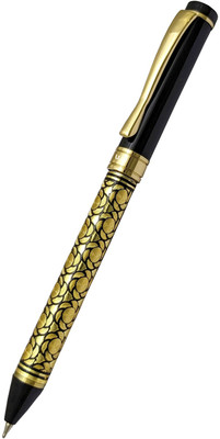 UJJi Antique Design Golden Body Metal Ball Pen(Ink Color - Blue )