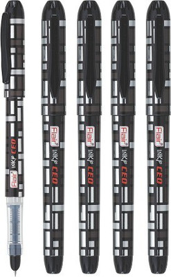 FLAIR Inky by THE MARK Fountain Pen(Pack of 5, Ink Color - Blue)