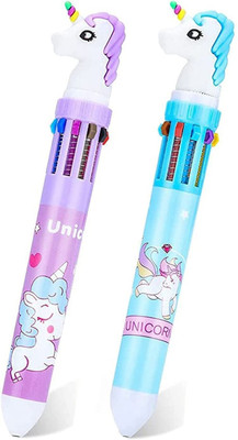 ASWORLD KIDS Multi-function Pen(Pack of 2, Ink Color - Multicolor)