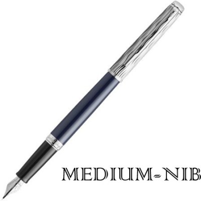 Waterman HEMISPHERE L’ESSENCE DU BLEU CT FOUNTAIN PEN – MEDIUM NIB Fountain Pen(Black)