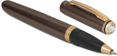SCRIZ Nexon Copper Color Metal Body Roller Ball Pen With Magnetic Cap & Stylus Roller Ball Pen(Blue)