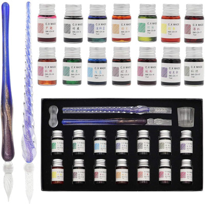 Kreative Kraft 18 pcs Fountain Pen(Ink Color - Multicolor)