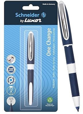 LUXOR Schneider One Change Roller Ball Roller Ball Pen(Ink Color - Blue)