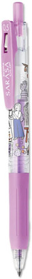 Zebra Sarasa Limited Edition Clip Gel Pen-Petit Trip Series-0.5 mm-Milk Purple (JJ15-Y2-MKPU) Gel Pen(Ink Color - Purple)