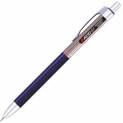 Add Gel METAL BALL PEN PACK OF 10 Ball Pen(Pack of 10, Ink Color - Blue)