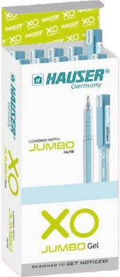 HAUSER XO Gel Pen Pack of 10 Gel Pen(Pack of 10, Ink Color - Blue)