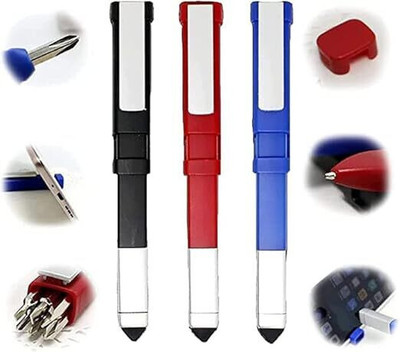 MSVTRADESS 4-in-1 Multi-function Pen(Ink Color - Blue)