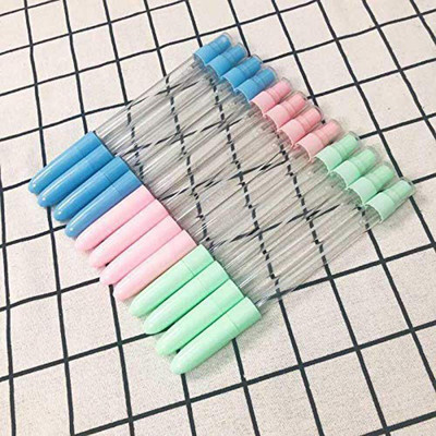 ecom prachi Transparent Empty Hand Sanitizer Spray Pen Ball Pen(Pack of 3, Ink Color - Multicolor)