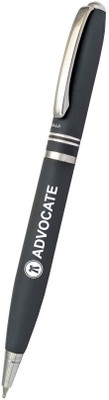 UJJi Advocate Logo Two Ring Grey Color Twist On & Off Ball Pen(Ink Color - Blue )
