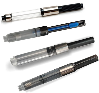 IMPRINT Fountain Pen Ink Converters | Four Different Type | Suits Most Fountain Pens Ink Converter(Pack of 4)