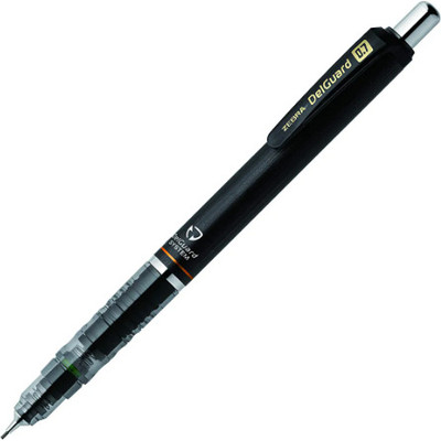Zebra Sarasa DelGuard 0.7mm Lead Mechanical Pencil, BLACK Body (P-MAB85-BK) Mechanical Pencil(Ink Color - Black)