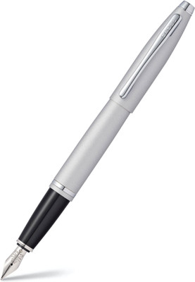 CROSS Calais Rose Gold Barrel / Black Cap Fountain Pen(Ink Color - Black)