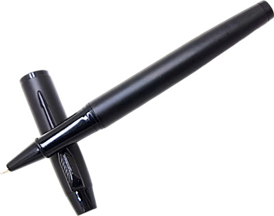 auteur Executive 288 Matte Black Color Designer Metal Body Gift Roller Ball Pen(Ink Color - Blue)