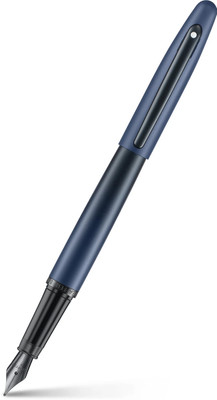SHEAFFER 9429 VFM Matte Blue with Matte Black Trims Premium (Fine Nib) Fountain Pen(Ink Color - Balck, Blue)