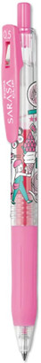 Zebra Sarasa Limited Edition Clip Gel Pen-Petit Trip Series-0.5 mm-LIGHT PINK (JJ15-Y2-LP) Gel Pen(Ink Color - LIGHT PINK)