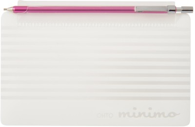 OHTO MINIMO Retractable Ballpoint Pen (NBP- 505MN Pink)Thin Body Black Ink 0.5mm Ball Pen(Ink Color - BLACK MADE IN JAPAN)