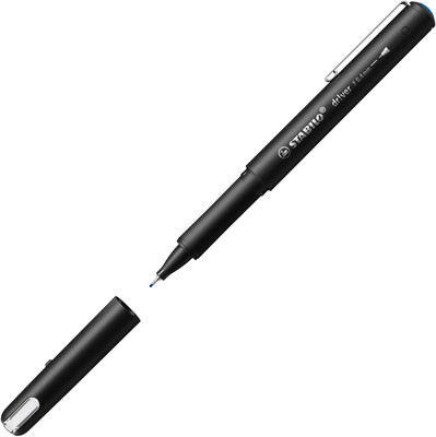 Stabilo Dr!ver Premium Fineliner Pen | 0.4mm | Sensor Technology Fineliner Pen(Ink Color - Blue)