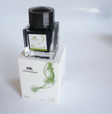 JINHAO 3001 Ink Bottle(Ink Color - Green Bamboo)