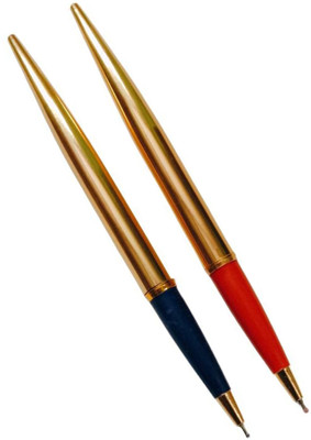 PANKU Pen For Pen Stand Ball Pen(Pack of 2, Ink Color - Blue, Red)