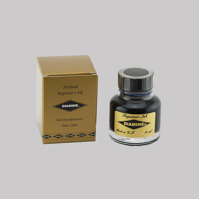 DIAMINE BLUE BLACK 30 ML REGISTRAR INK Ink Bottle(Ink Color - INK)
