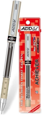 Add Gel GEL PEN Gel Pen(Pack of 10, Ink Color - Red)