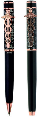 Submarine 1021 Doctor Clip Premium Metal Body, Matte Finish Ball Pen & Roller Pen Combo Pen Gift Set(Ink Color - Blue )