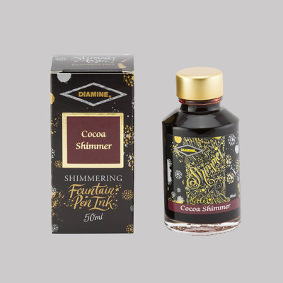 DIAMINE COCOA SHIMMER 50 ML Ink Bottle(Ink Color - COCOA)