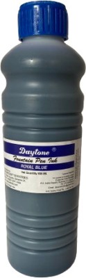 Daytone Fountain Pen Ink- 500ml Ink Bottle(Pack of 2, Royal Blue)