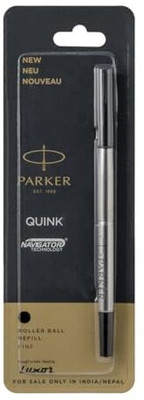 Parker Rollerball Refill(Ink Color - Black)