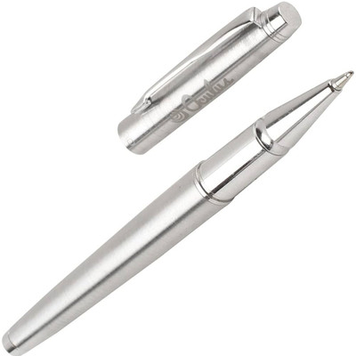 Oculus 5055 silver Roller ball pen Roller Ball Pen(Ink Color - Blue)