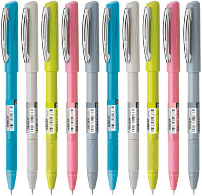 HAUSER Doku Glide 0.7mm Ball Pen Box Pack | Comfortable Grip With Smudge Free Writing Ball Pen(Pack of 20, Ink Color - Black)